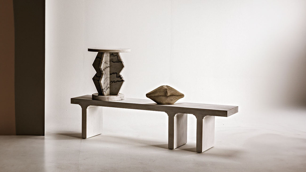 minimalist bench