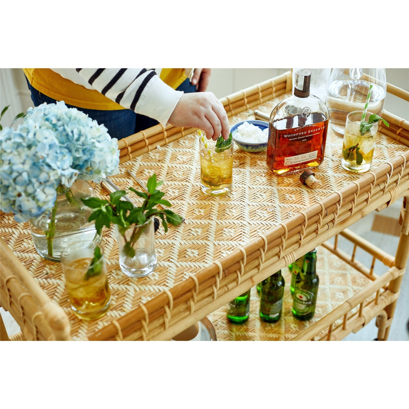 Getaway 5 O'Clock Bar Cart-Universal Furniture-UNIV-U033E890-Bar Storage-4-France and Son