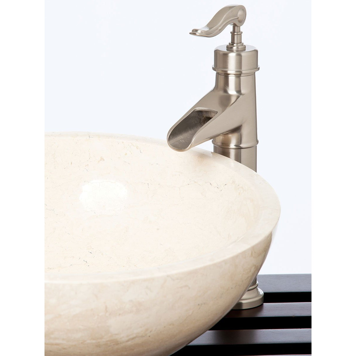 Stafford Vessel Faucet-Ambella-AMBELLA-01070-190-036-Bathroom SinksBrushed Nickel-2-France and Son