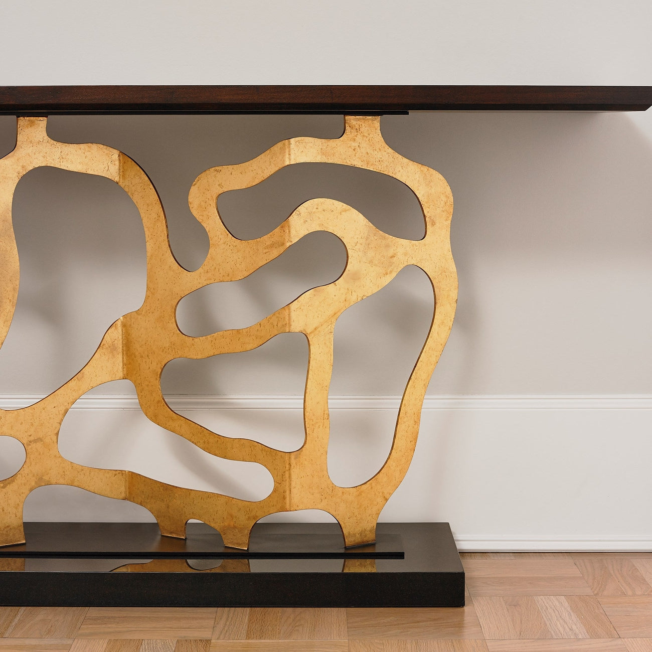 Sculpted Console-Ambella-AMBELLA-07200-850-003-Console TablesGold-2-France and Son