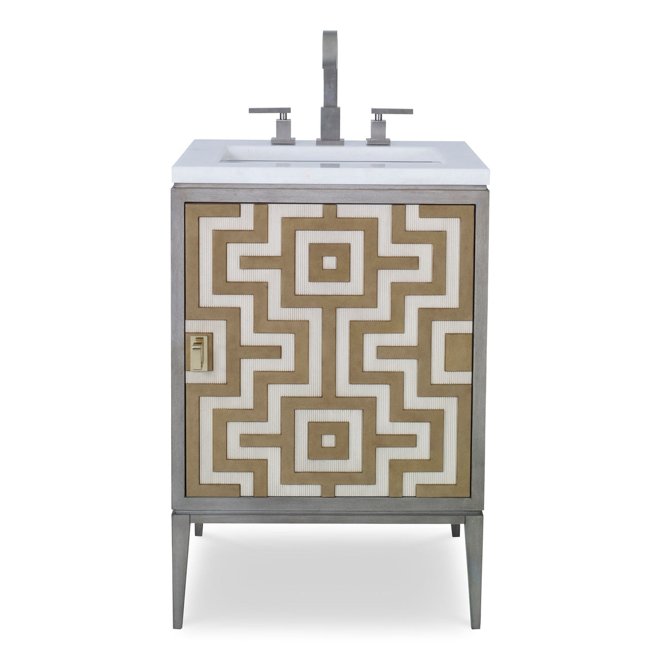 Labyrinth Sink Chest-Ambella-AMBELLA-07250-110-101-Bathroom VanityPetite-3-France and Son