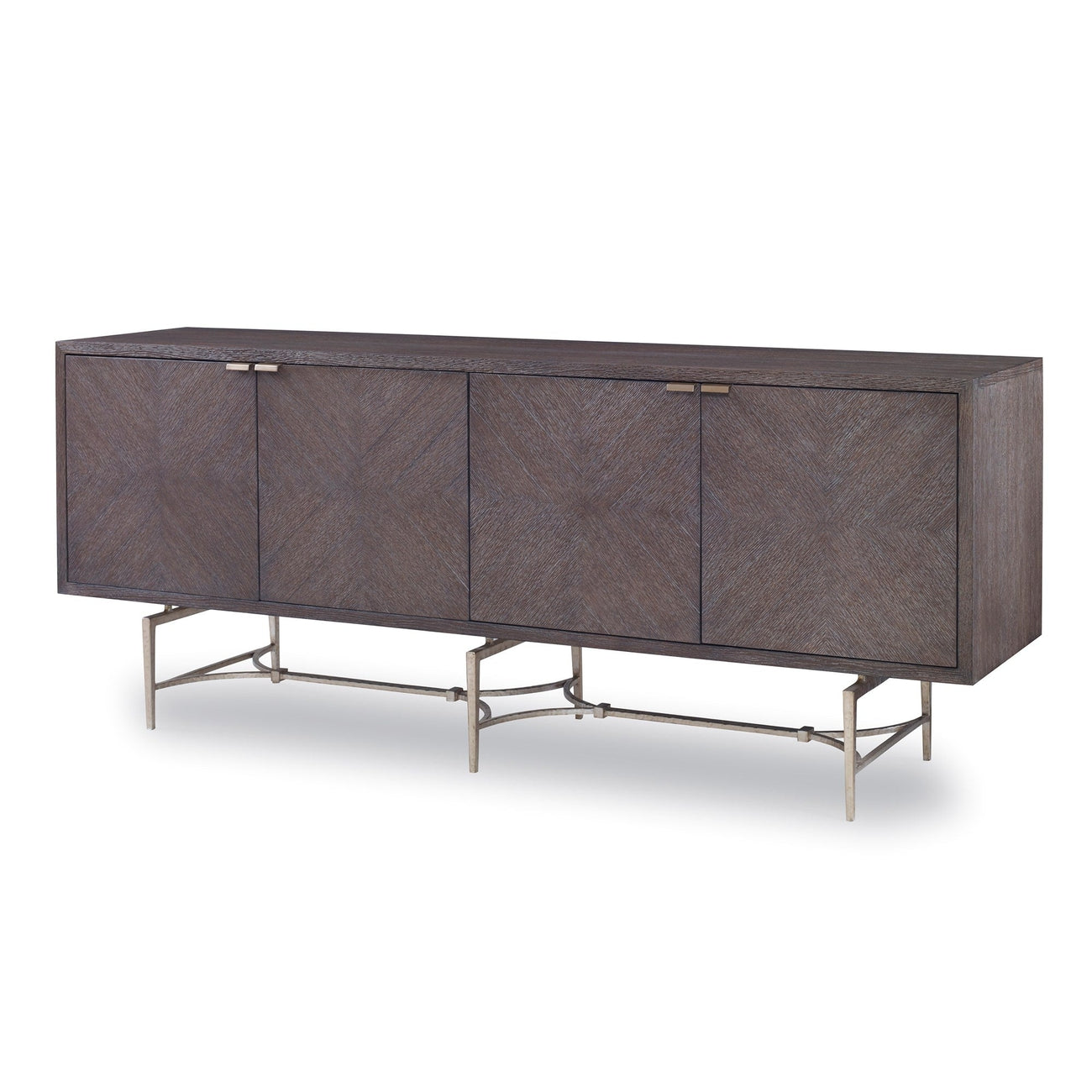 Double Diamond Multi-Use Cabinet-Ambella-AMBELLA-09150-630-001-Bookcases & Cabinets-1-France and Son
