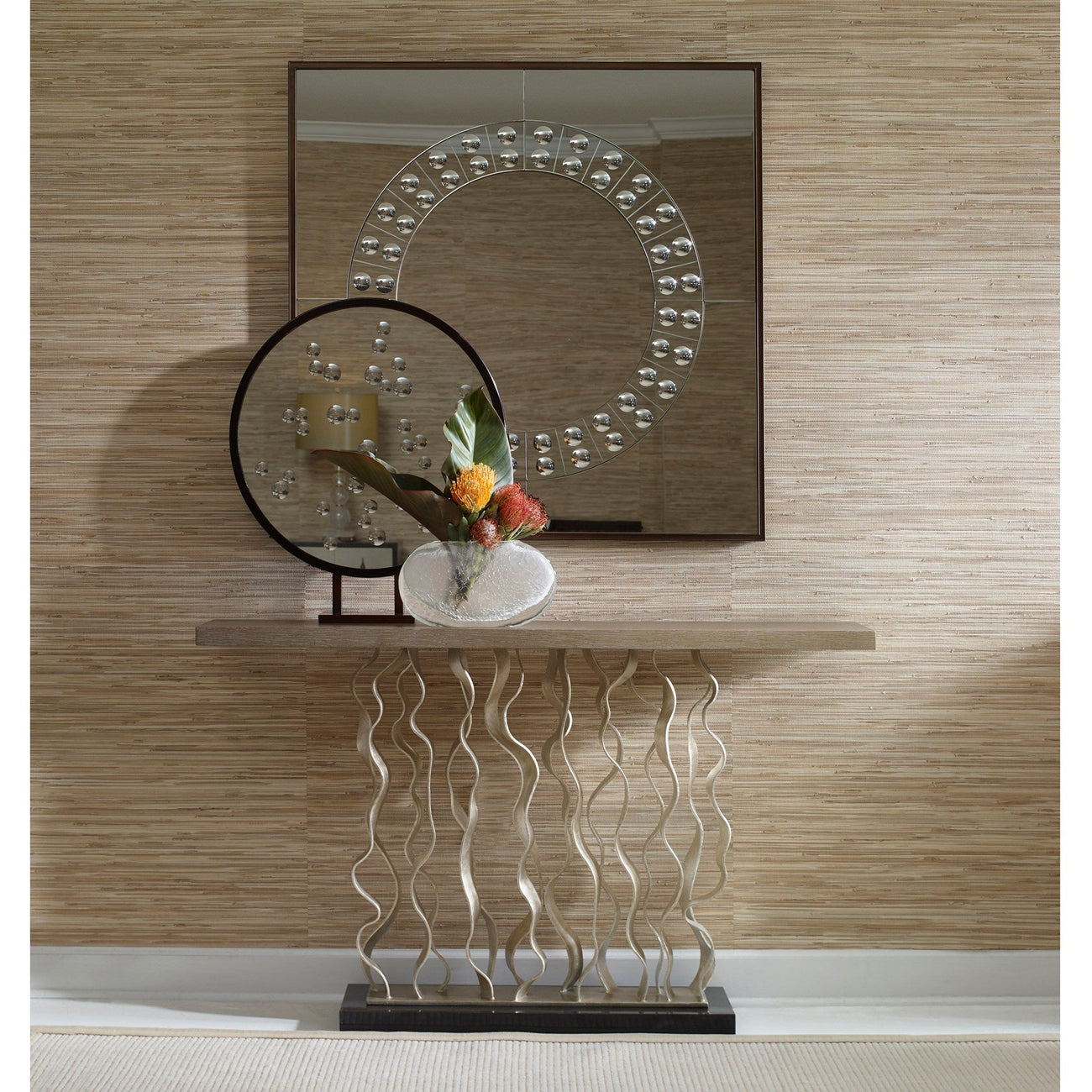 Waves Console Table-Ambella-AMBELLA-09158-850-001-Console Tables-2-France and Son