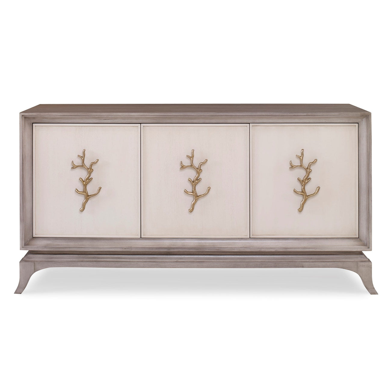 Cordelia Multi-Use Cabinet - Ash Grey-Ambella-AMBELLA-09203-630-010-Bookcases & Cabinets-3-France and Son