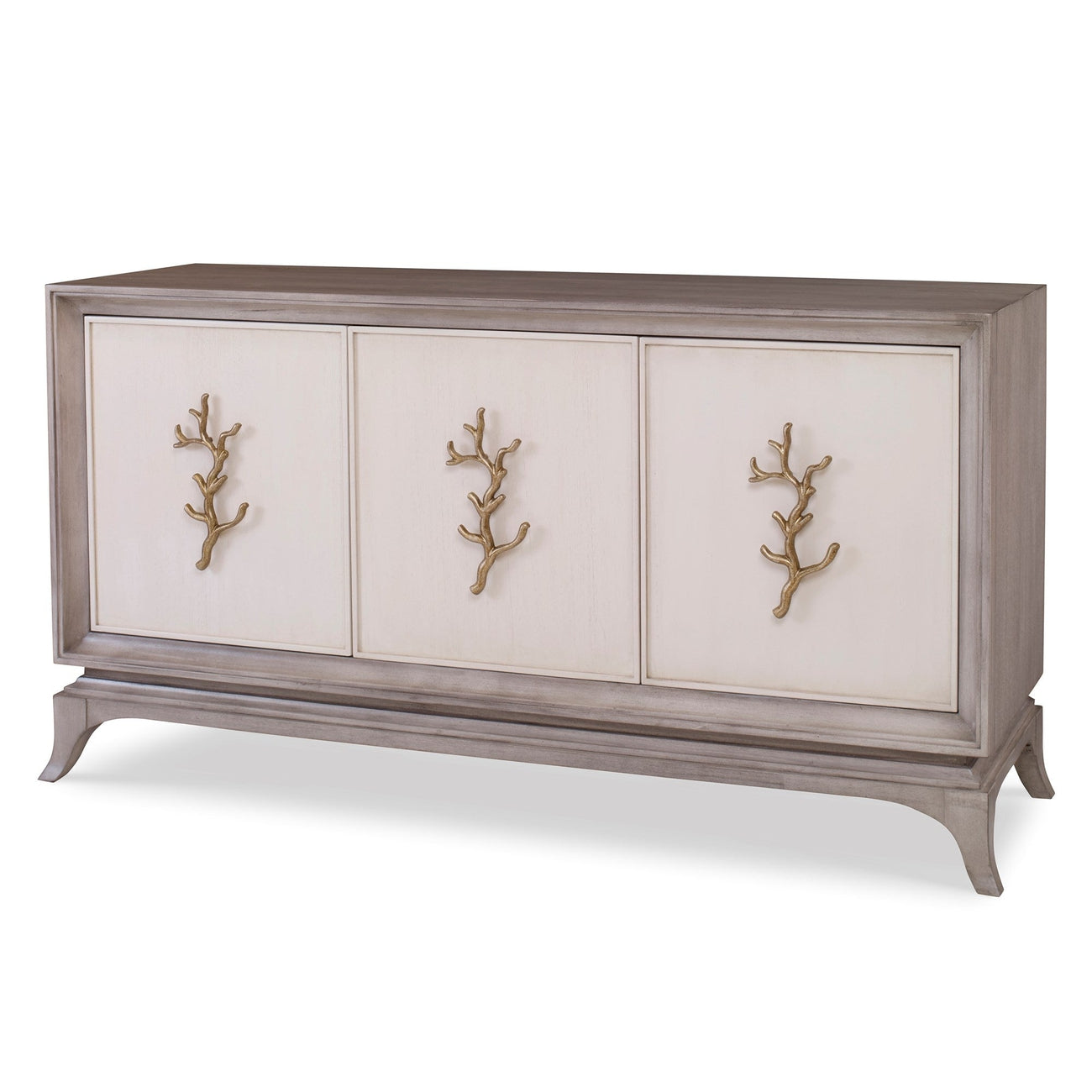 Cordelia Multi-Use Cabinet - Ash Grey-Ambella-AMBELLA-09203-630-010-Bookcases & Cabinets-1-France and Son