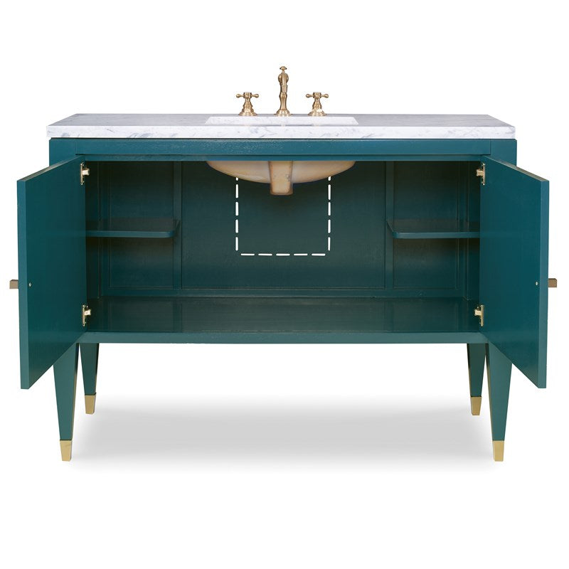 Beaumont Sink Chest - Peacock-Ambella-AMBELLA-09209-110-433-Bathroom Sinks-3-France and Son