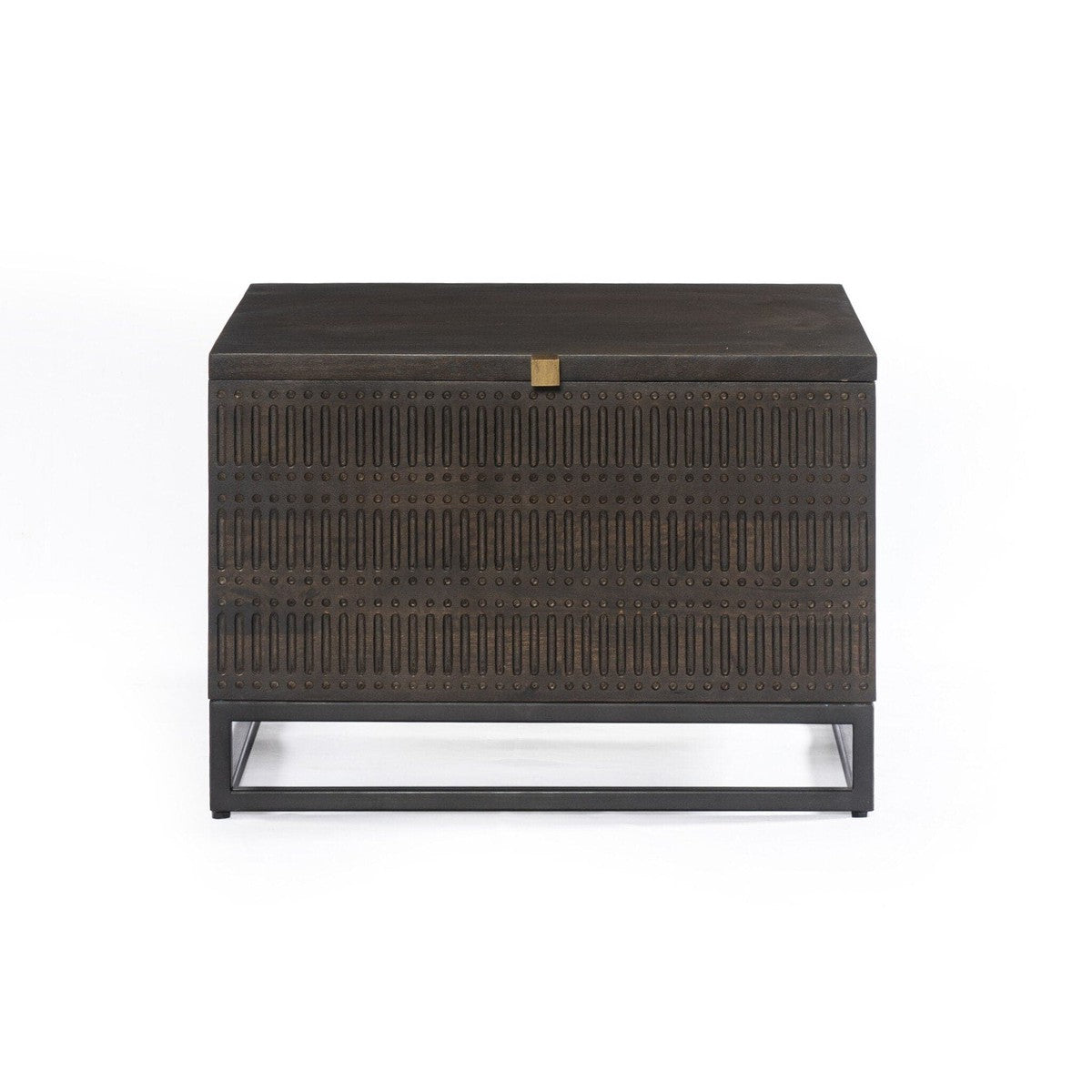 Kelby Storage Bunching Table - Gunmetal