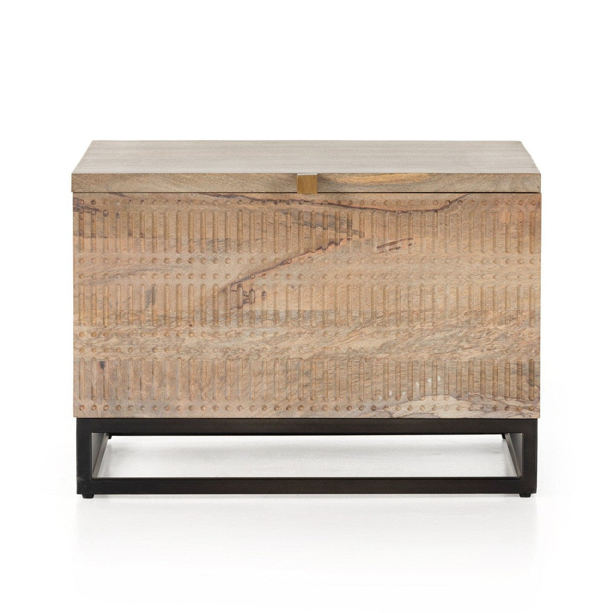 Kelby Storage Bunching Table - Gunmetal