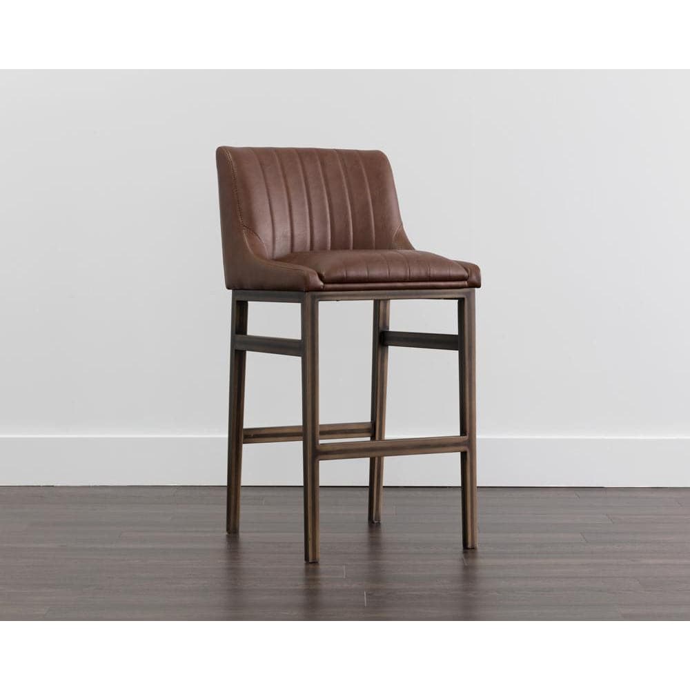 Halden Armless Barstool-Sunpan-SUNPAN-101743-Bar StoolsBlack-10-France and Son