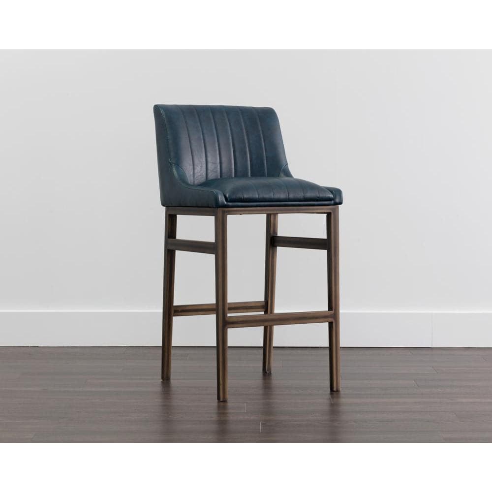 Halden Armless Barstool-Sunpan-SUNPAN-101743-Bar StoolsBlack-6-France and Son
