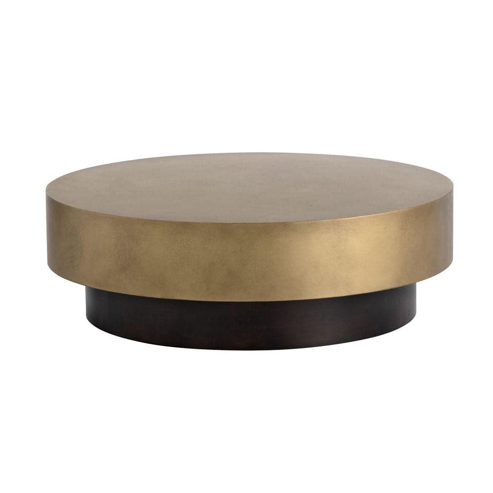 Bernaby Coffee Table-Sunpan-SUNPAN-106005-Coffee TablesAntique Brass-2-France and Son
