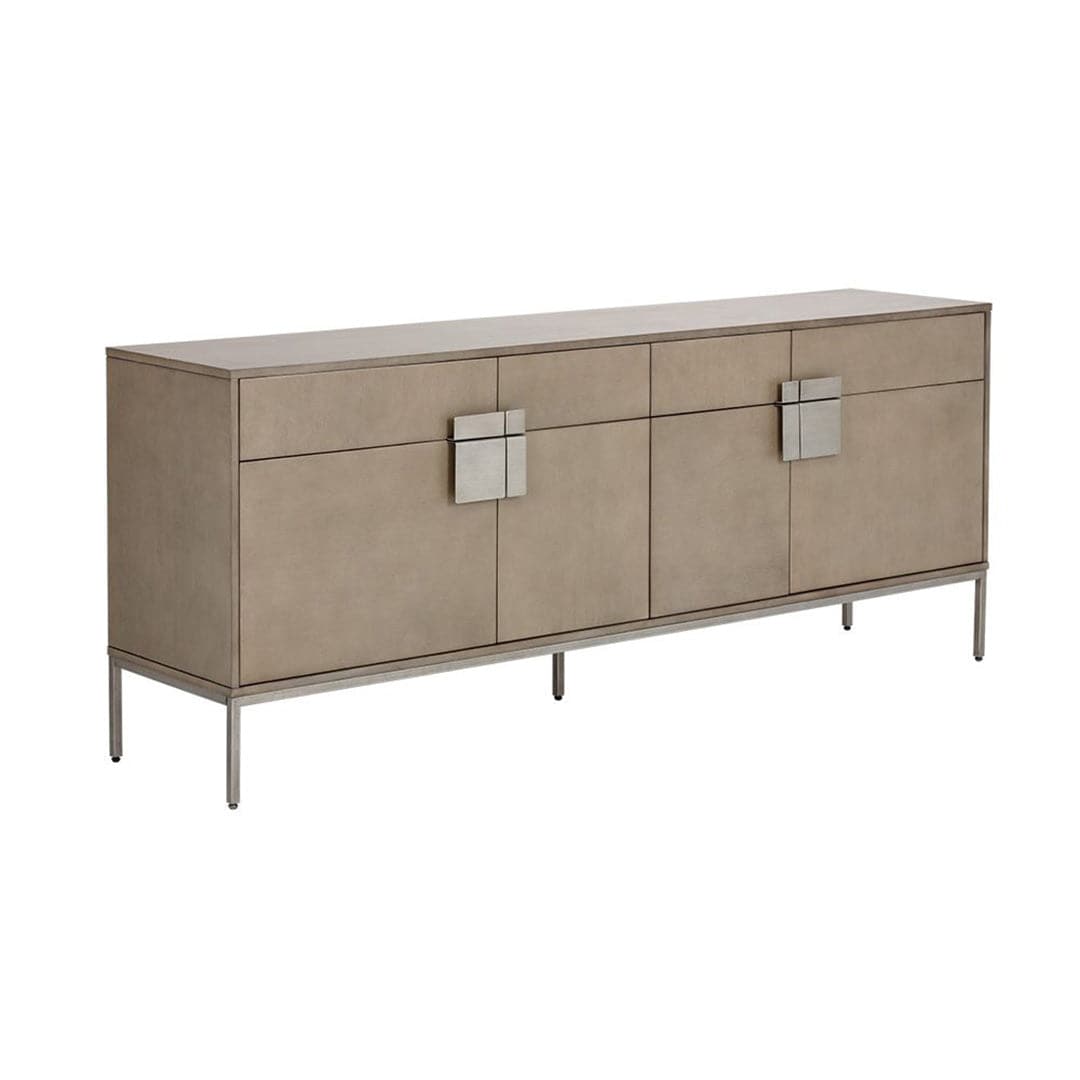Jade Sideboard-Sunpan-SUNPAN-104943-Sideboards & CredenzasAsh Grey-Antique Silver-2-France and Son