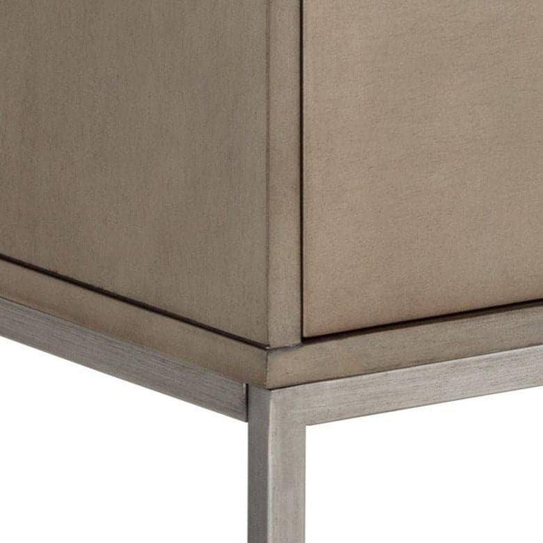 Jade Sideboard-Sunpan-SUNPAN-102927-Sideboards & CredenzasDark Mango-Antique Brass-9-France and Son