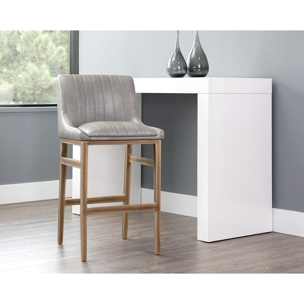 Halden Armless Barstool-Sunpan-SUNPAN-101743-Bar StoolsBlack-18-France and Son