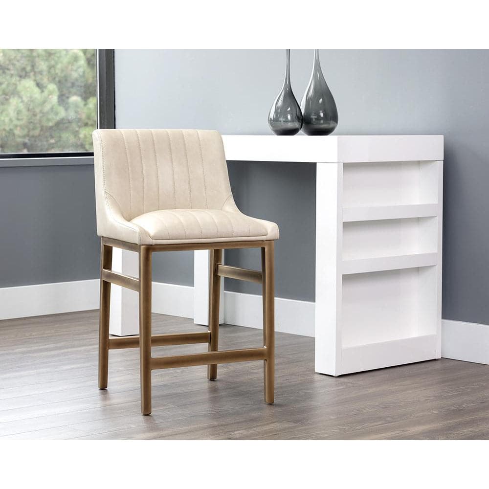 Halden Counter Stool-Sunpan-SUNPAN-103195-Bar StoolsBeige-18-France and Son