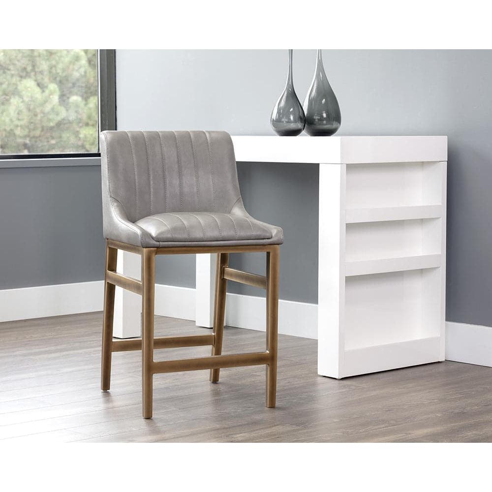 Halden Counter Stool-Sunpan-SUNPAN-103195-Bar StoolsBeige-22-France and Son