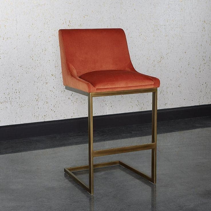 Holly Bar & Counter Stool-Sunpan-SUNPAN-105380-Bar StoolsBar Stool-Zenith Graphite Grey-6-France and Son