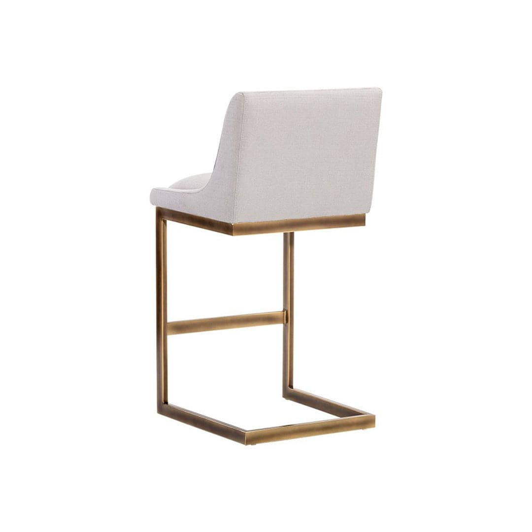 Holly Bar & Counter Stool-Sunpan-SUNPAN-105380-Bar StoolsBar Stool-Zenith Graphite Grey-10-France and Son