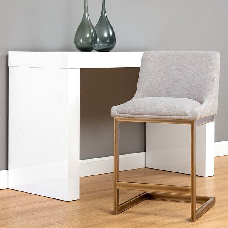 Holly Bar & Counter Stool-Sunpan-SUNPAN-105380-Bar StoolsBar Stool-Zenith Graphite Grey-7-France and Son