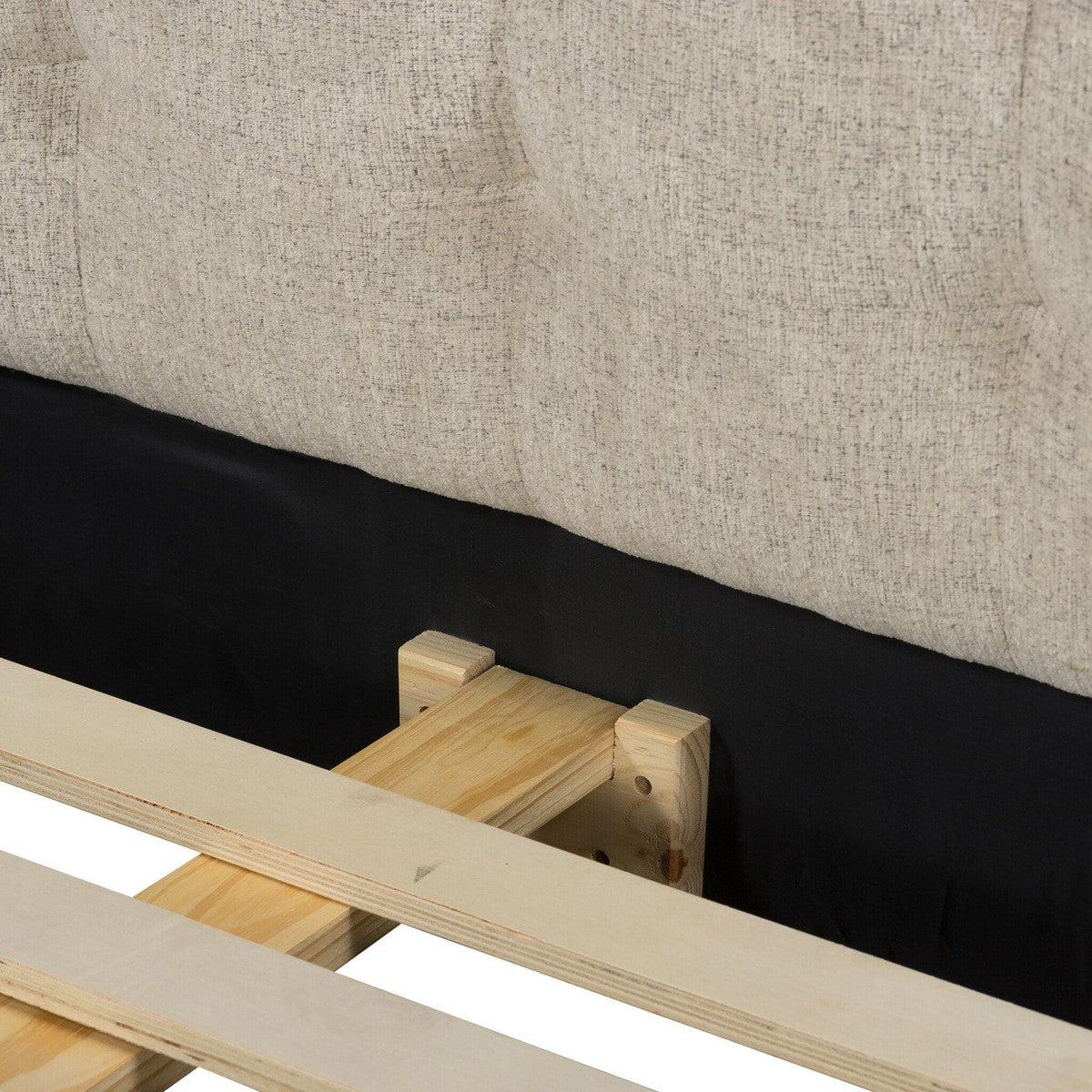 Newhall Bed - Plushtone Linen - Queen