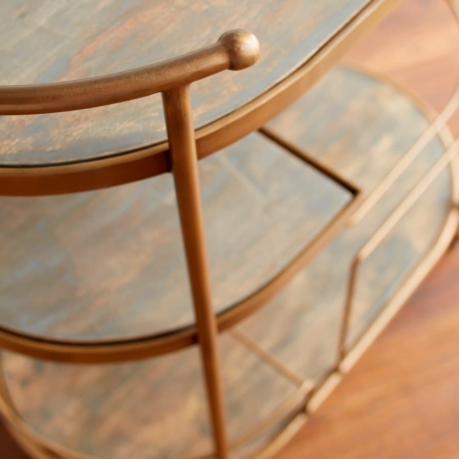 Barcraft Bar Cart-Cyan Design-CYAN-10687-Bar Storage-5-France and Son