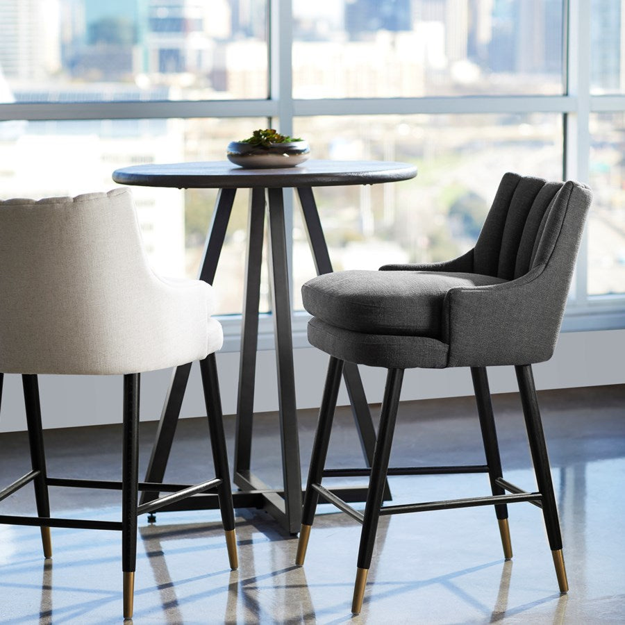 Tesoro Counter Stool-Cyan Design-CYAN-10785-Bar StoolsBlack-2-France and Son