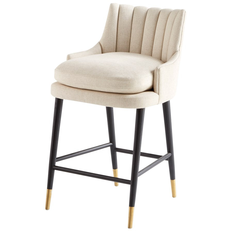 Tesoro Counter Stool-Cyan Design-CYAN-10786-Bar StoolsNatural-6-France and Son