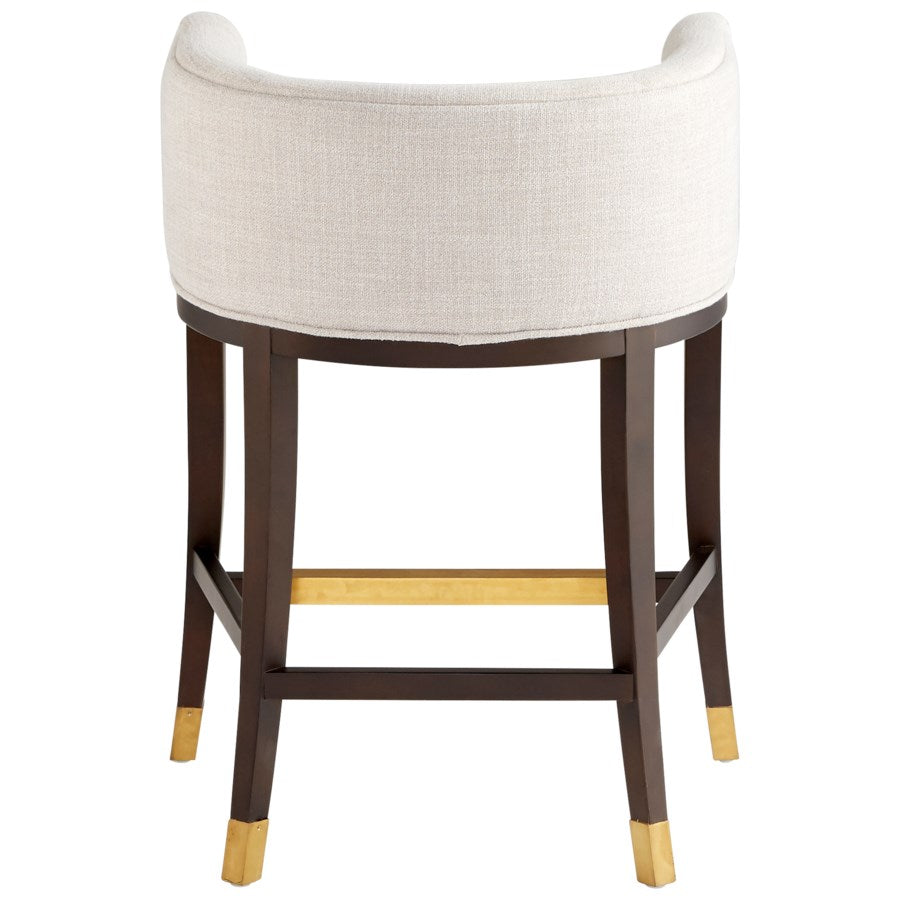 Chaparral Counter Stool-Cyan Design-CYAN-10791-Bar StoolsZorro Fog-Polyester-3-France and Son