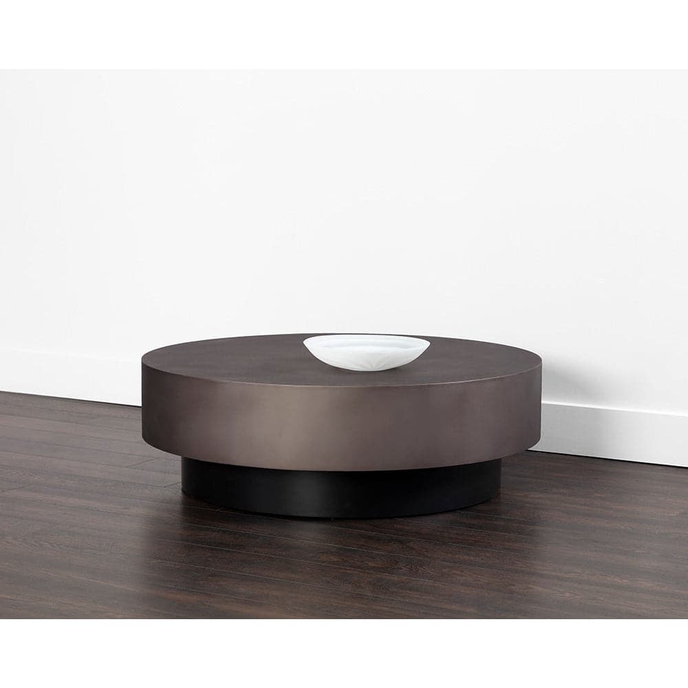Bernaby Coffee Table-Sunpan-SUNPAN-108101-Coffee TablesGunmetal-3-France and Son