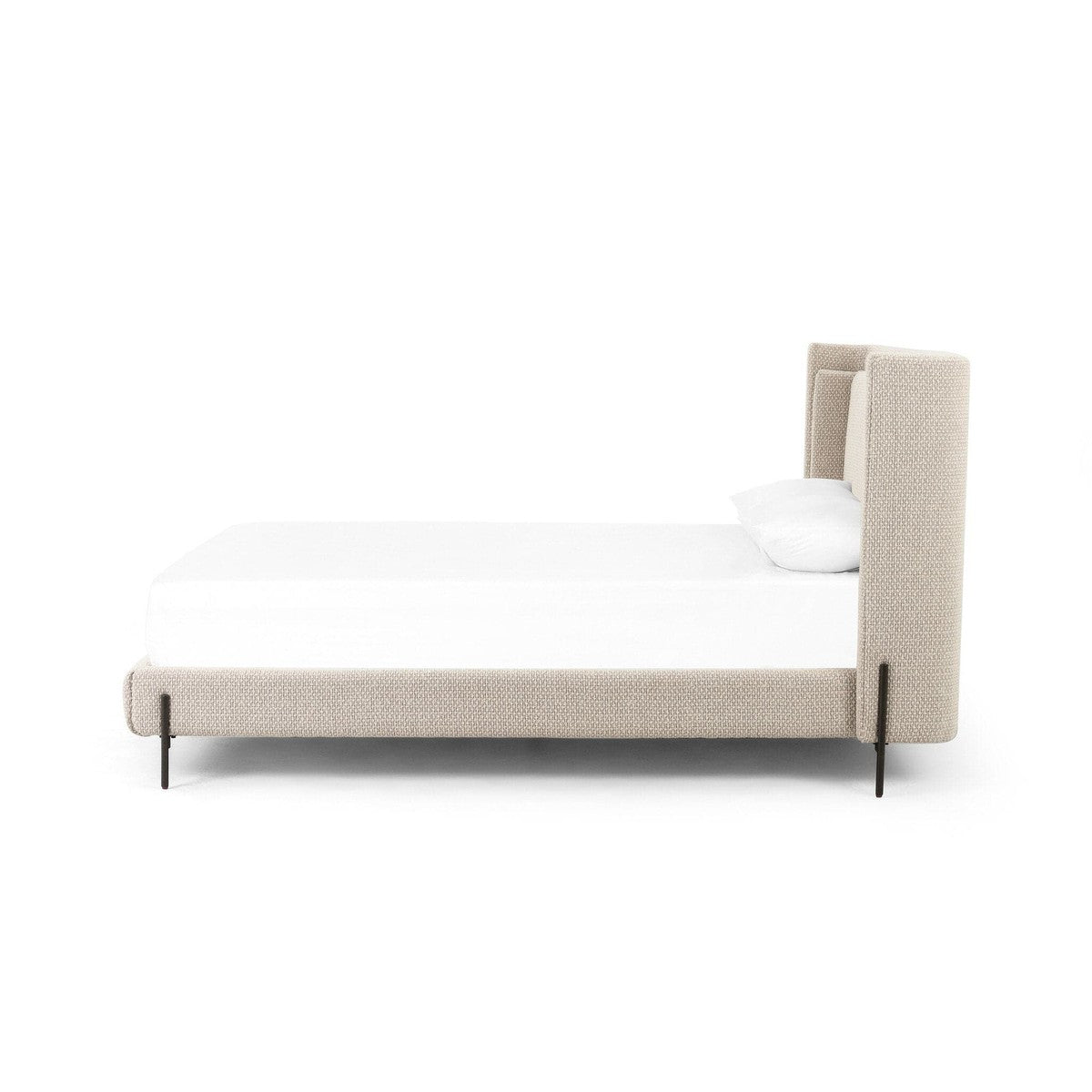 Dobson Bed - Perin Oatmeal - Queen