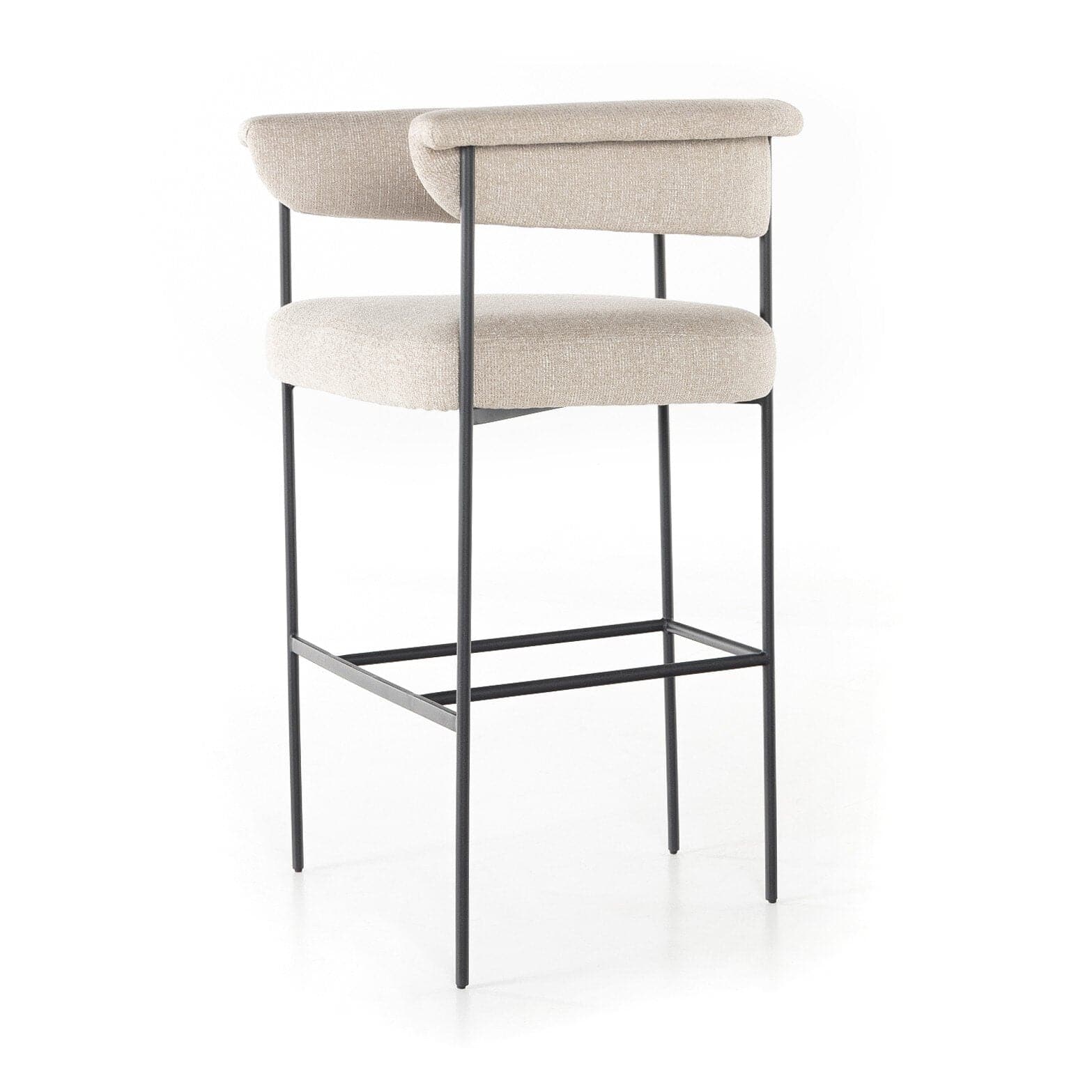 Carrie Bar Stool - Light Camel - Open Box