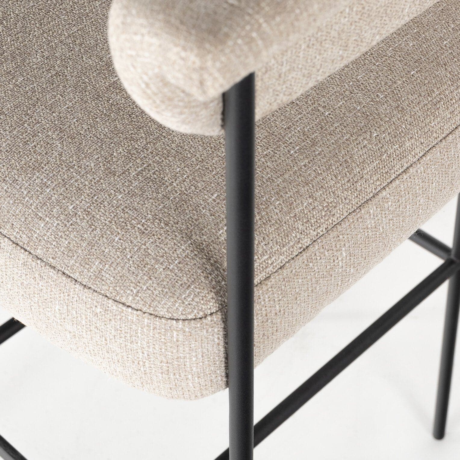 Carrie Bar Stool - Light Camel - Open Box