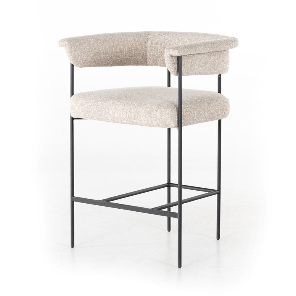 Carrie Bar + Counter Stool-Four Hands-FH-108498-003-Bar StoolsCounter-Light Camel-12-France and Son