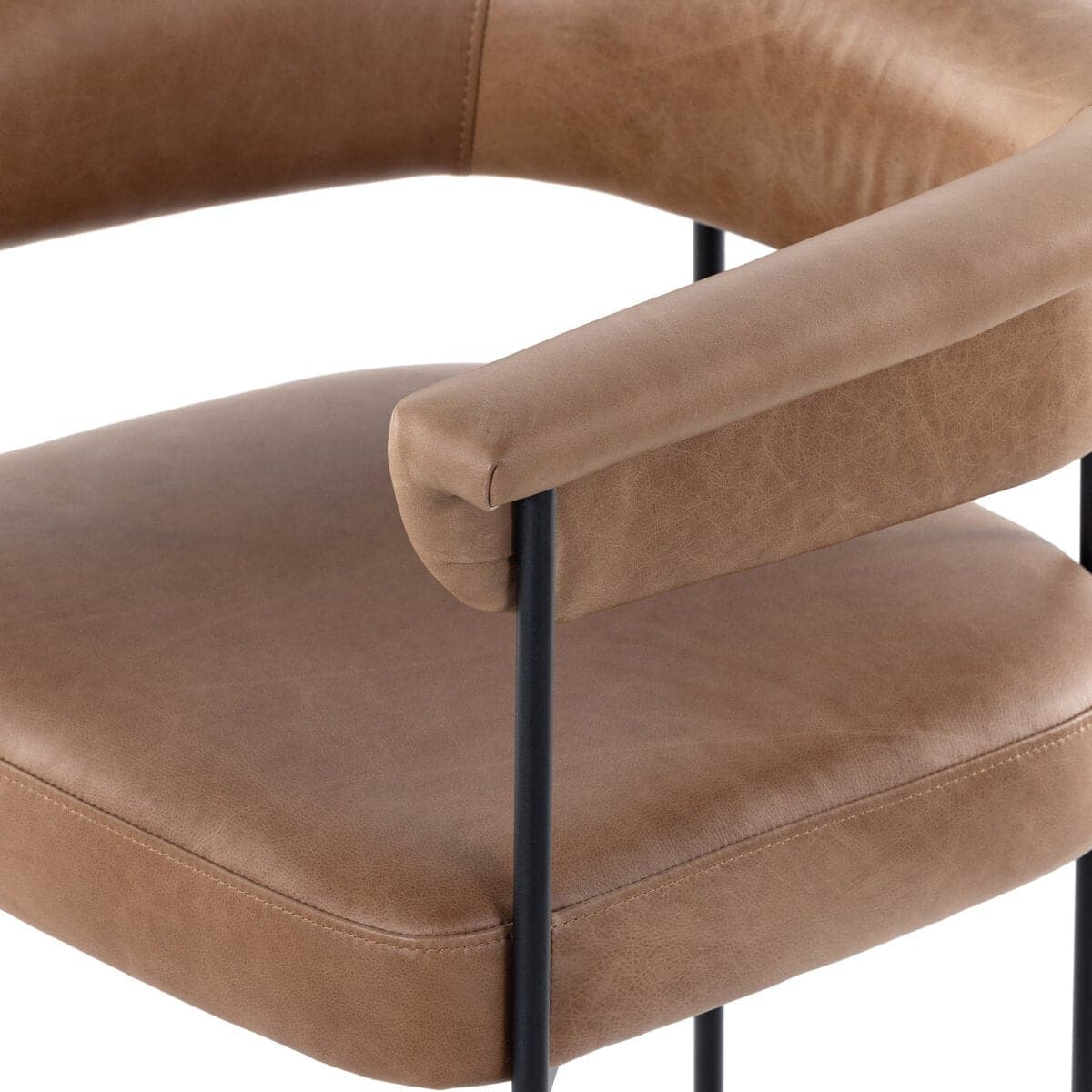 Carrie Counter Stool - Chaps Saddle - Open Box