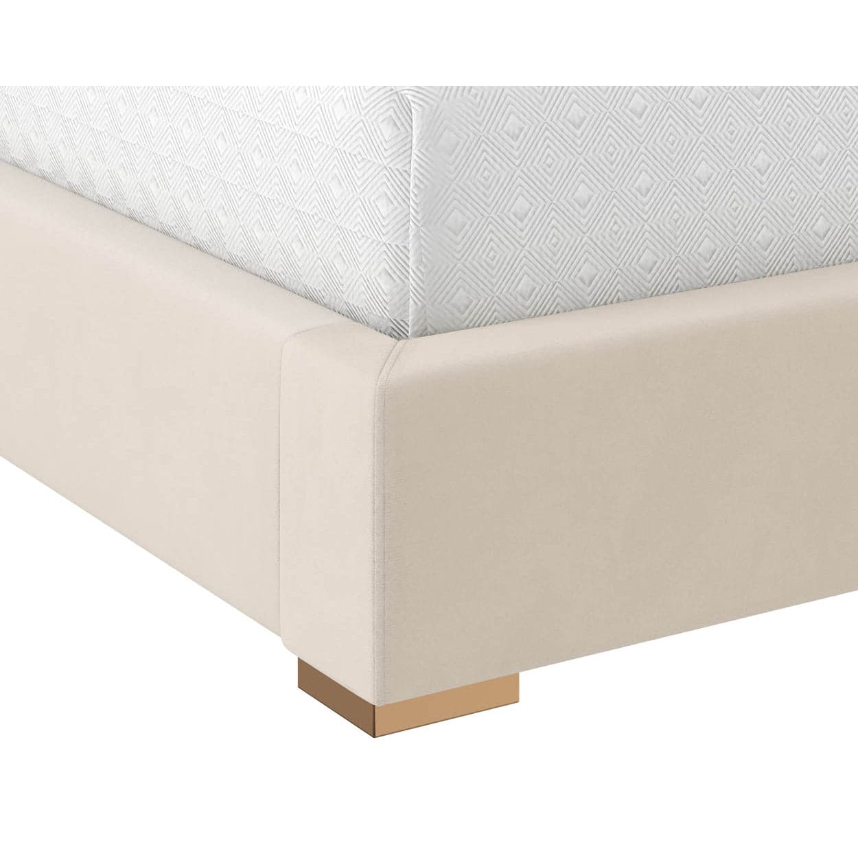 Alisha Bed - King - Meg Taupe-Sunpan-SUNPAN-108710-Beds-3-France and Son