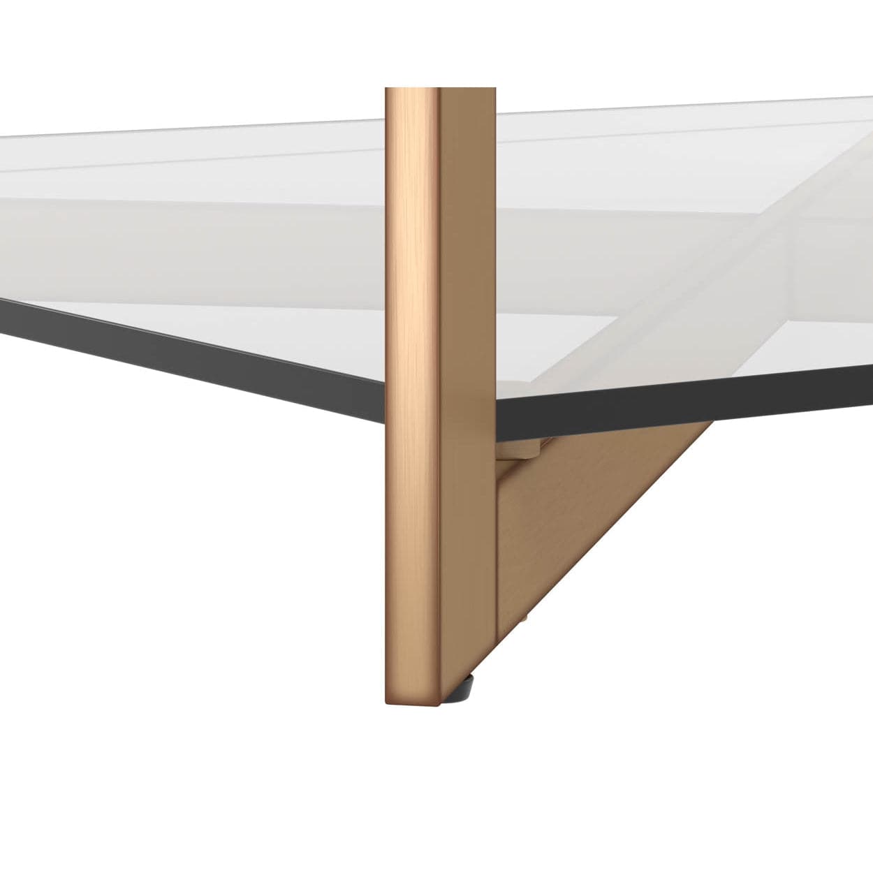 Xavier Coffee Table - Square-Sunpan-SUNPAN-101489-Coffee TablesStainless Steel-10-France and Son