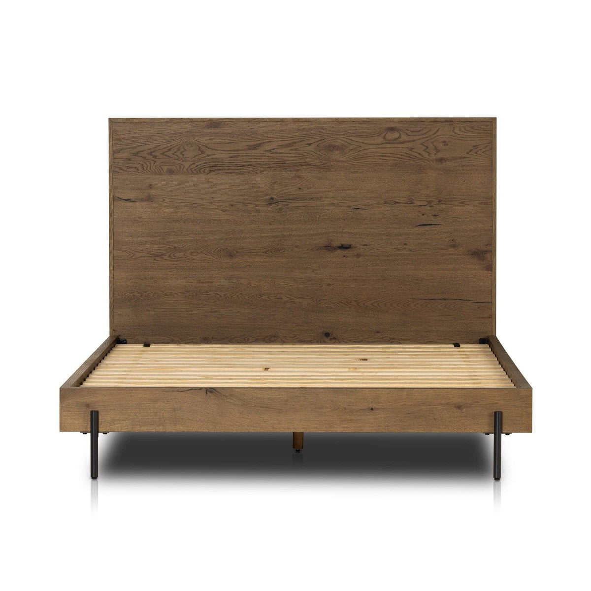 Eaton Bed - Amber Oak Resin- King