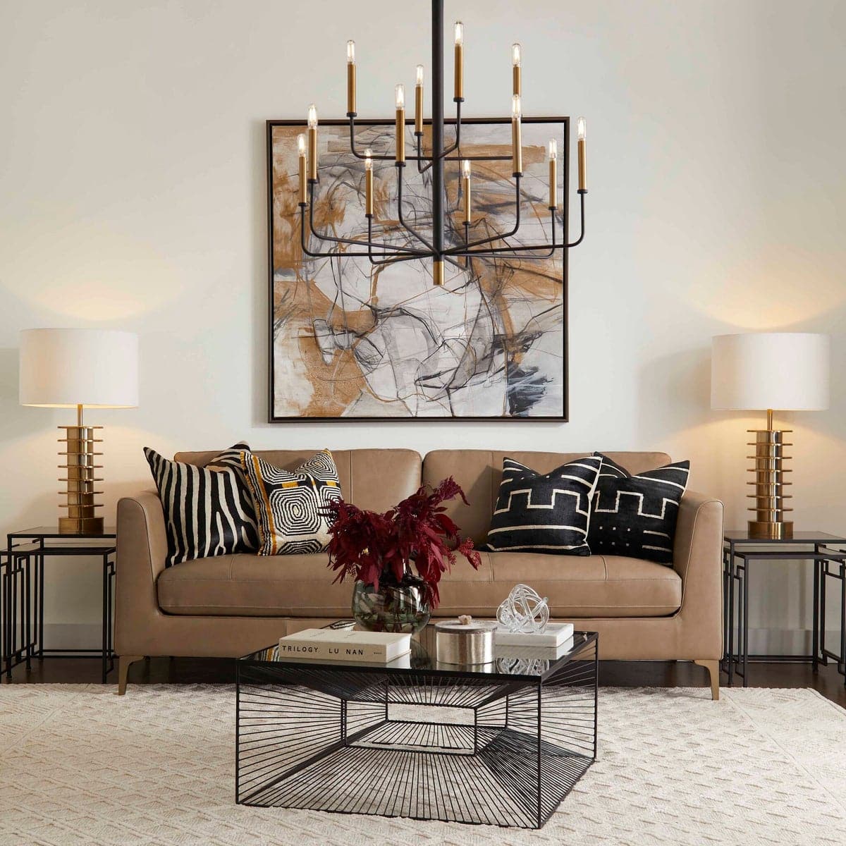 Apollo Chandelier-Cyan Design-CYAN-10968-Chandeliers-2-France and Son