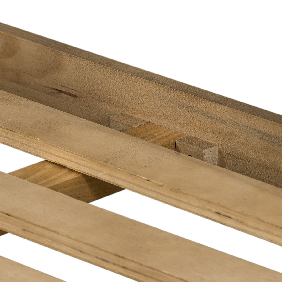 Allegra Bed - Honey Oak - Queen