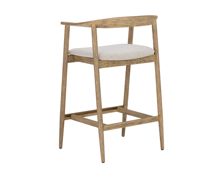 Jeremy Counter Stool-Sunpan-SUNPAN-111008-Bar StoolsWeathered Oak-4-France and Son