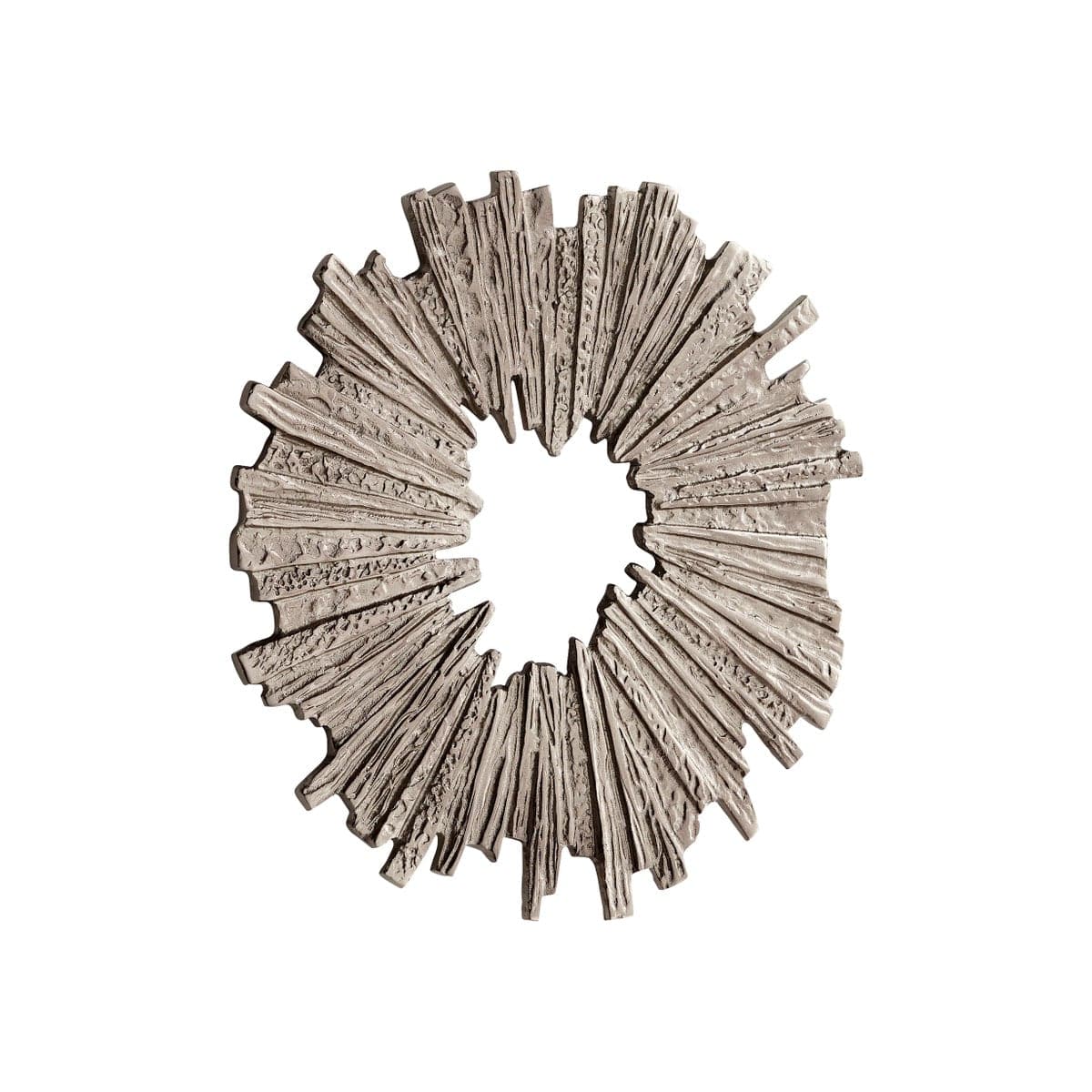 Abra Wall Decor Medium-Cyan Design-CYAN-11304-Wall DecorAntique Nickel-2-France and Son