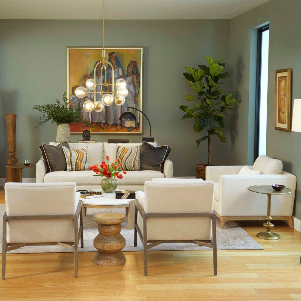 Chicory Chair / White-Cream-Cyan Design-CYAN-11379-Lounge Chairs-2-France and Son