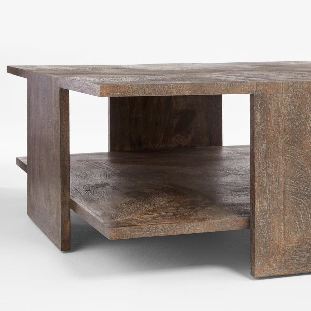 Alta Cocktail Table Designed by J. Kent Martin - Cerused Coffee Bean-Cyan Design-CYAN-11618-Coffee Tables-2-France and Son
