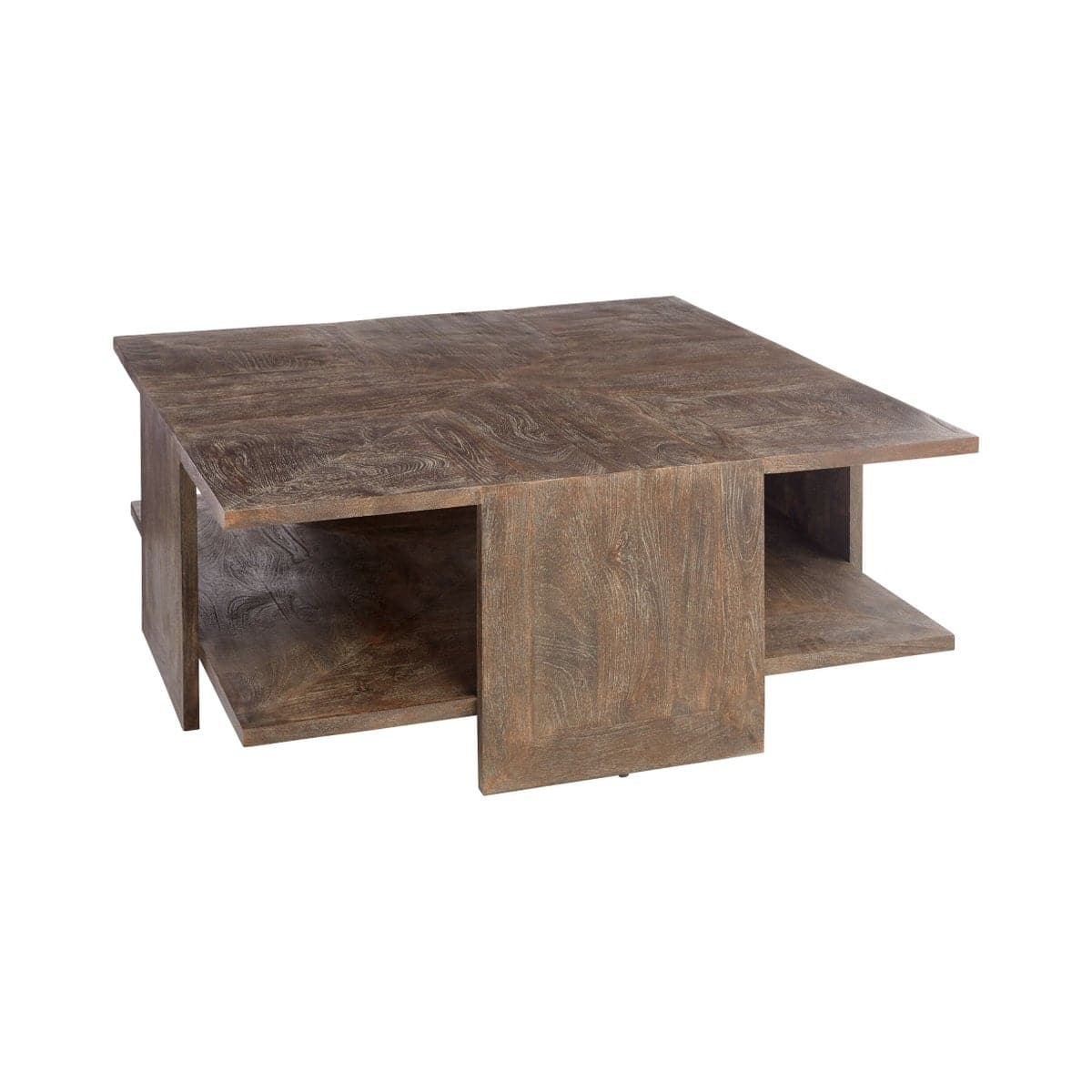 Alta Cocktail Table Designed by J. Kent Martin - Cerused Coffee Bean-Cyan Design-CYAN-11618-Coffee Tables-1-France and Son