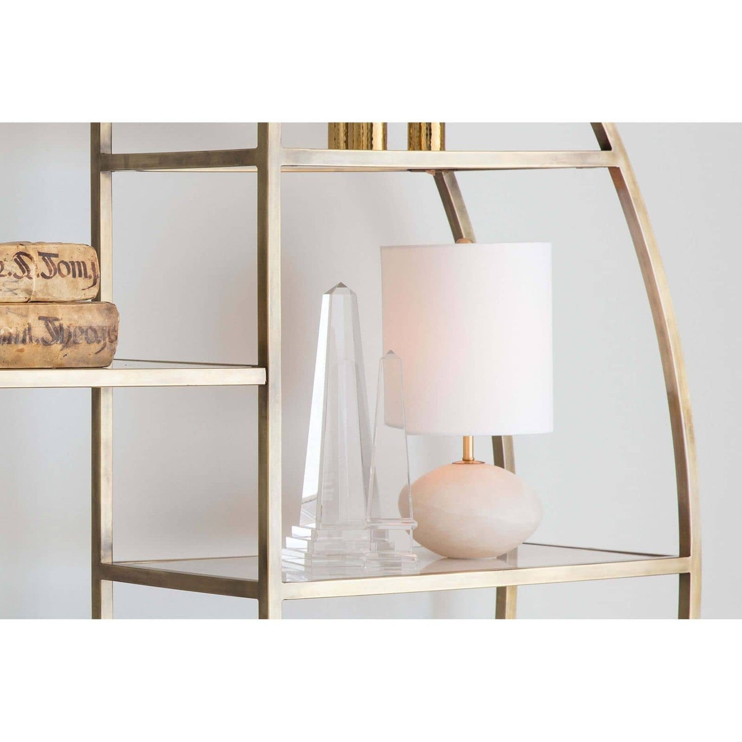 Alabaster Mini Orb Lamp-Regina Andrew Design-RAD-13-1036-Table Lamps-2-France and Son