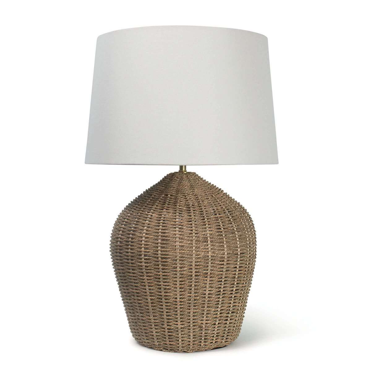 Coastal Living Georgian Table Lamp-Regina Andrew Design-RAD-13-1372NAT-Table LampsNatural-9-France and Son