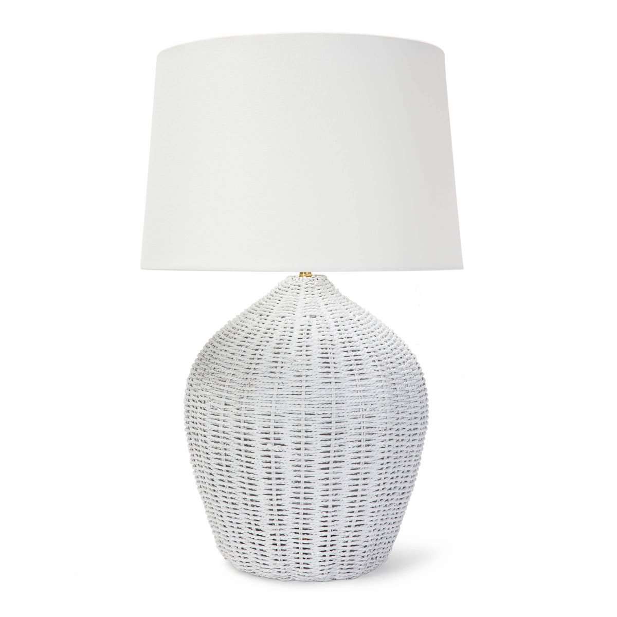 Coastal Living Georgian Table Lamp-Regina Andrew Design-RAD-13-1372WT-Table LampsWhite-8-France and Son