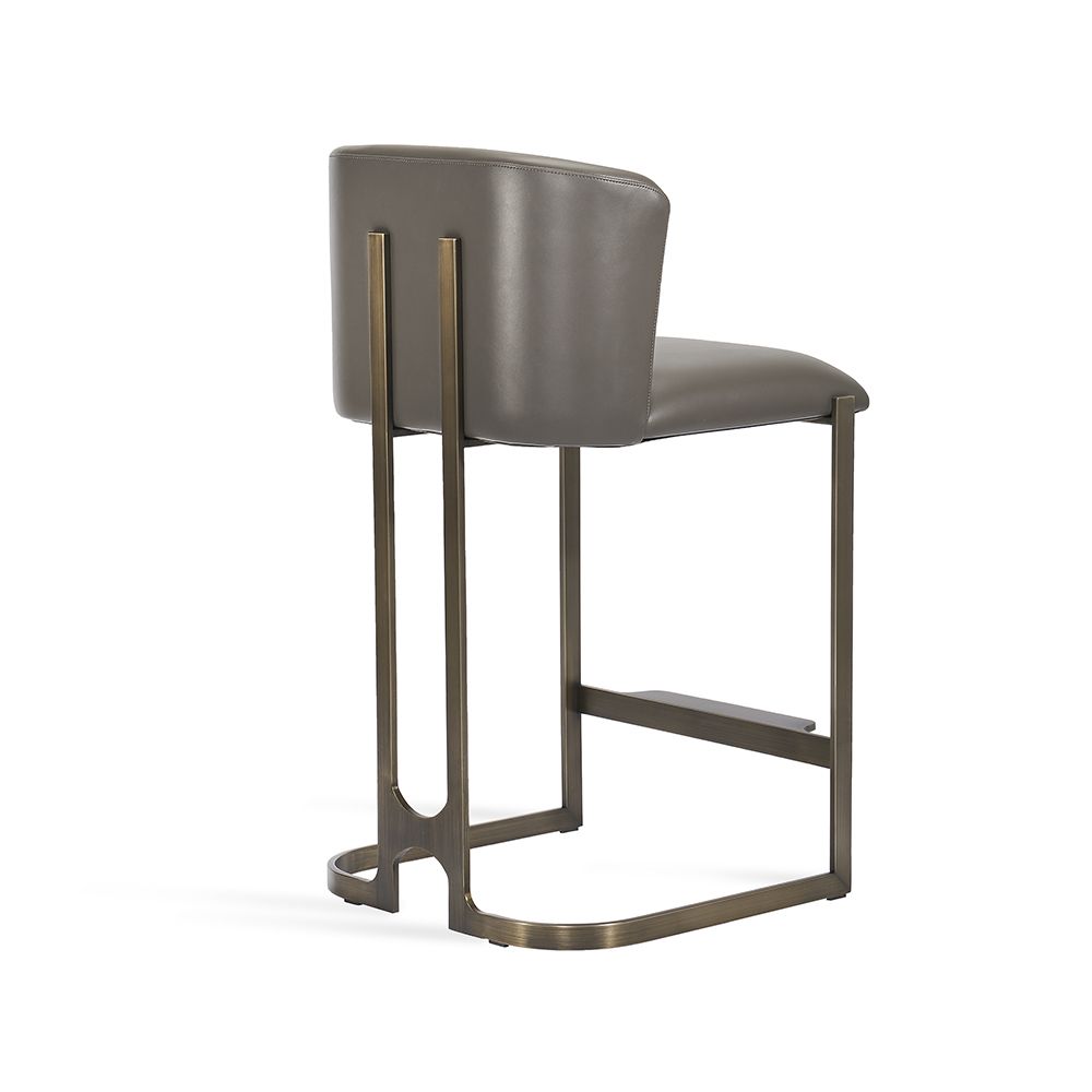 Banks Bar & Counter Stool-Interlude-INTER-149924-Bar StoolsCream-Bar Stool-14-France and Son