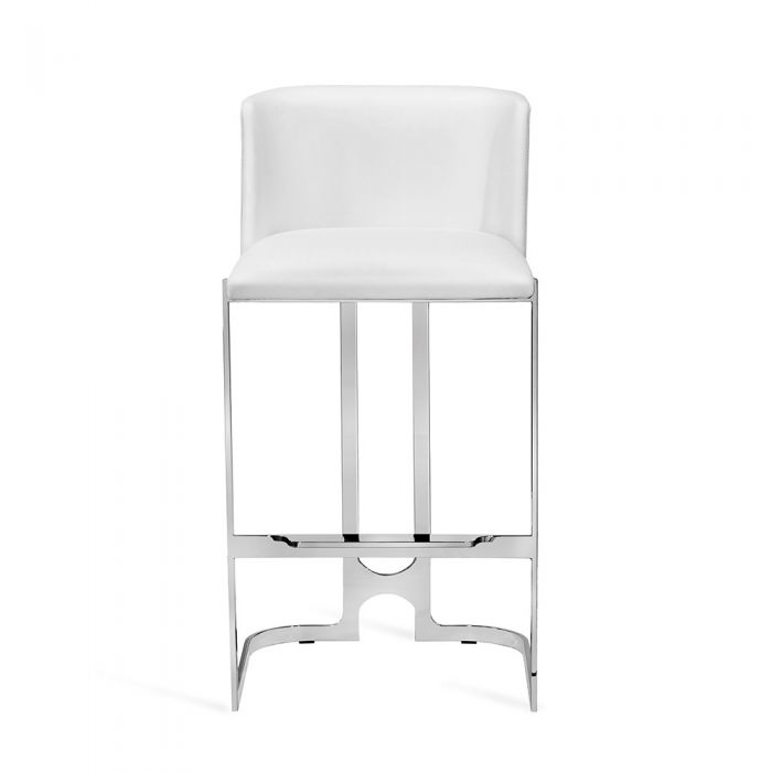 Banks Bar & Counter Stool-Interlude-INTER-149924-Bar StoolsCream-Bar Stool-6-France and Son