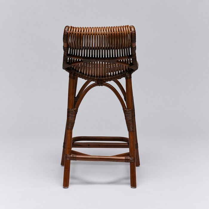 Naples Counter Stool-Interlude-INTER-149947-Bar StoolsAntique Brown-5-France and Son